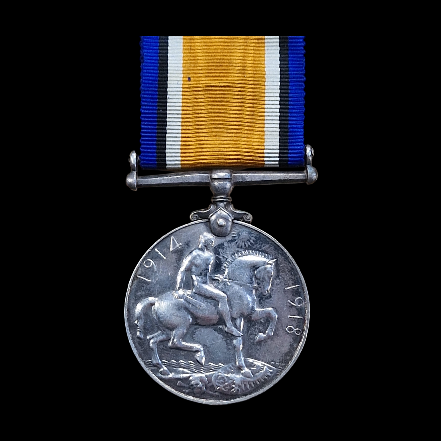 123rd Outram's Rifles British Indian Army WW1 War Medal Rifleman Gulam Hussain