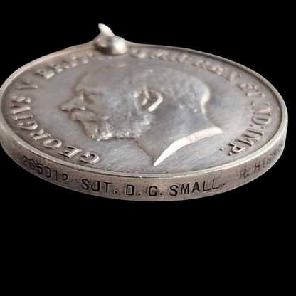 Gordon Highlanders KIA 1917 late 6th Black Watch WW1 British War Medal got TFEM