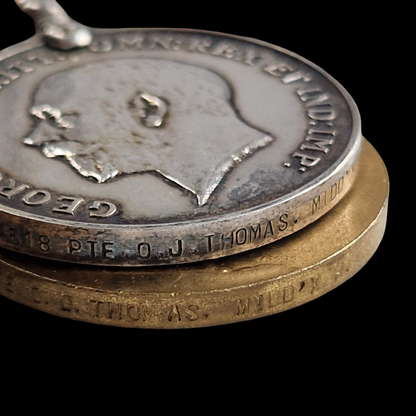 8th Middlesex Regiment KIA Somme 1916 Served Egypt WW1 Medal Trio from Fulham