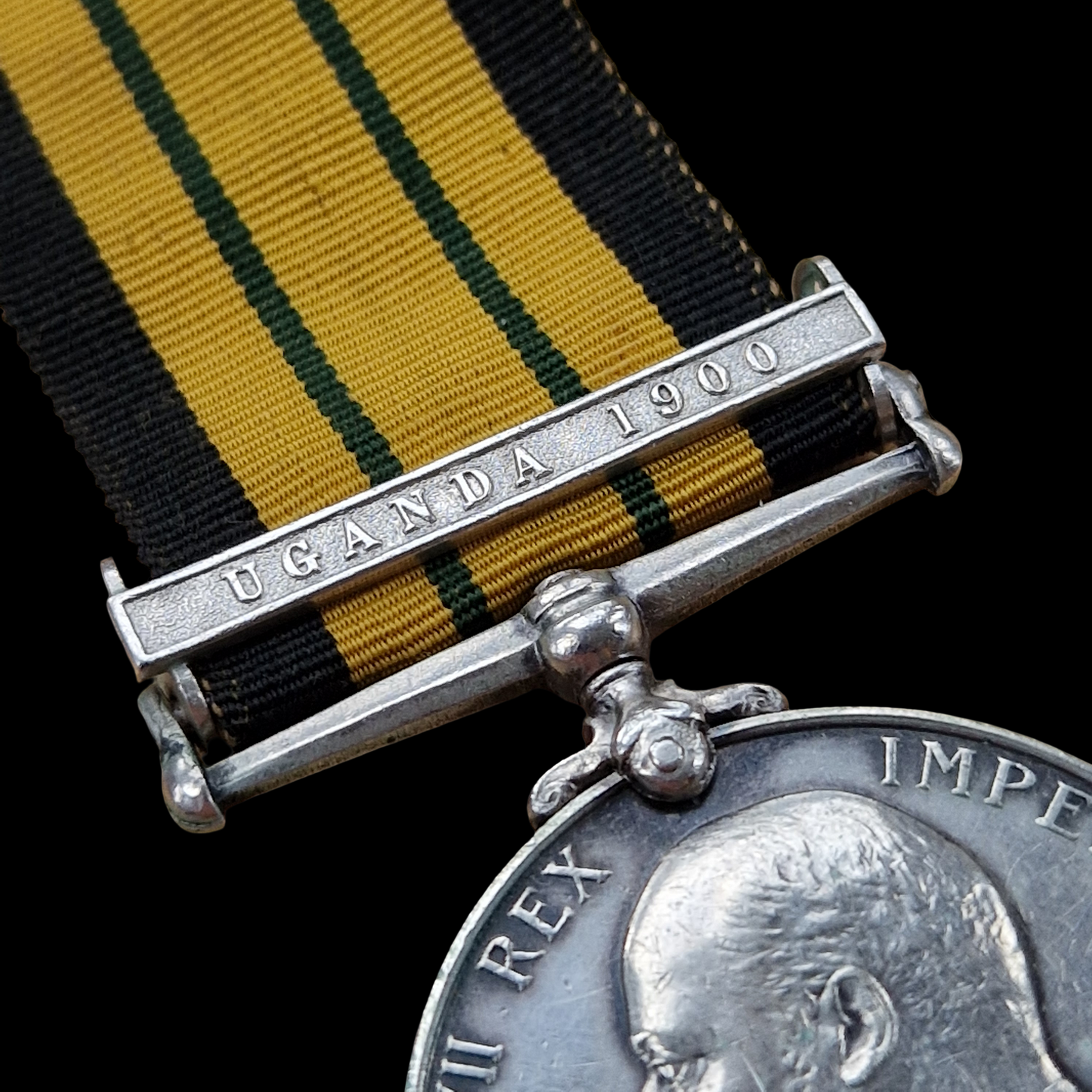 British Africa General Service Medal Uganda 1900 Havildar Khan, Uganda Rifles