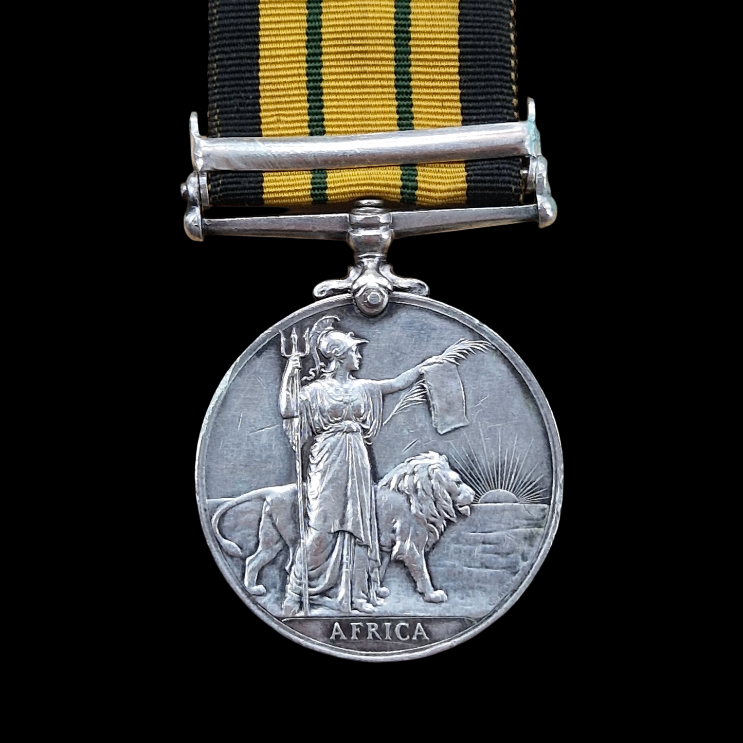 British Africa General Service Medal Uganda 1900 Havildar Khan, Uganda Rifles
