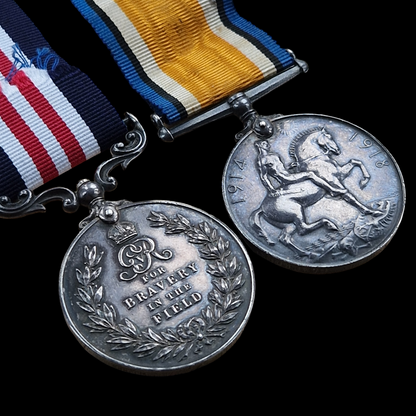 5th Cameron Highlanders MM 1918 Military Medal WW1, Resaurie Culloden Inverness