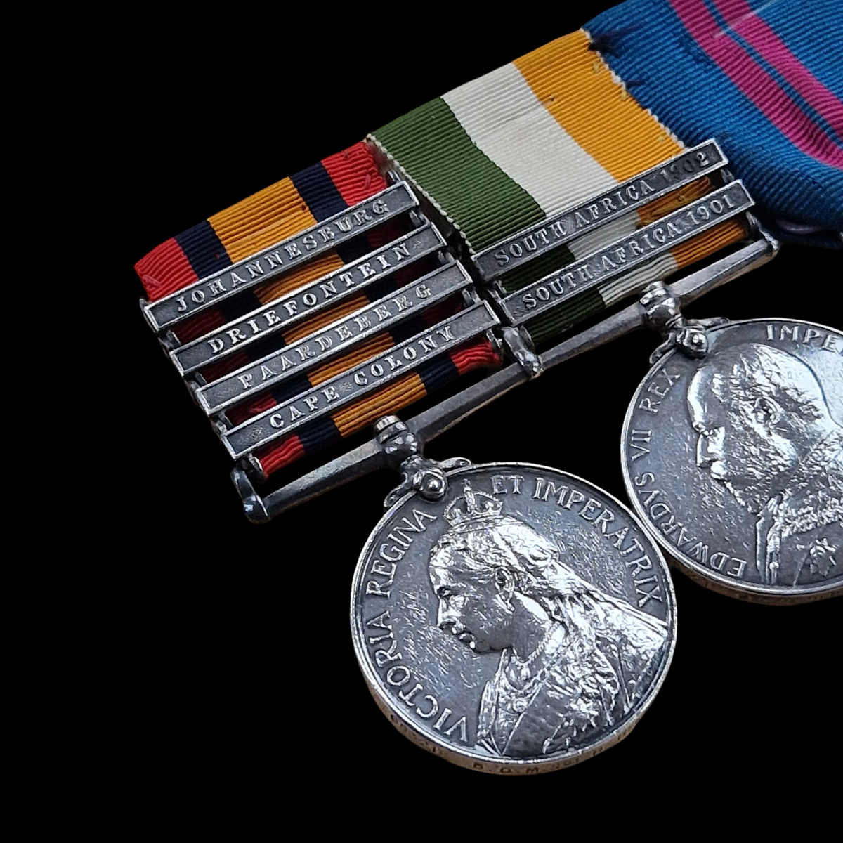 Royal Artillery MENTIONED IN DESPATCHES 1901 Boer War Medal Group MID Evesham