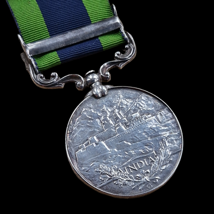 2nd Seaforth Highlanders KIA Ypres 1915 WW1 Indian GS Medal NWF 1908 Inverness