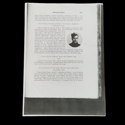 4th Bn Cameron Highlanders Died 1919 Victory Medal WW1 WIA Neuve Chapelle