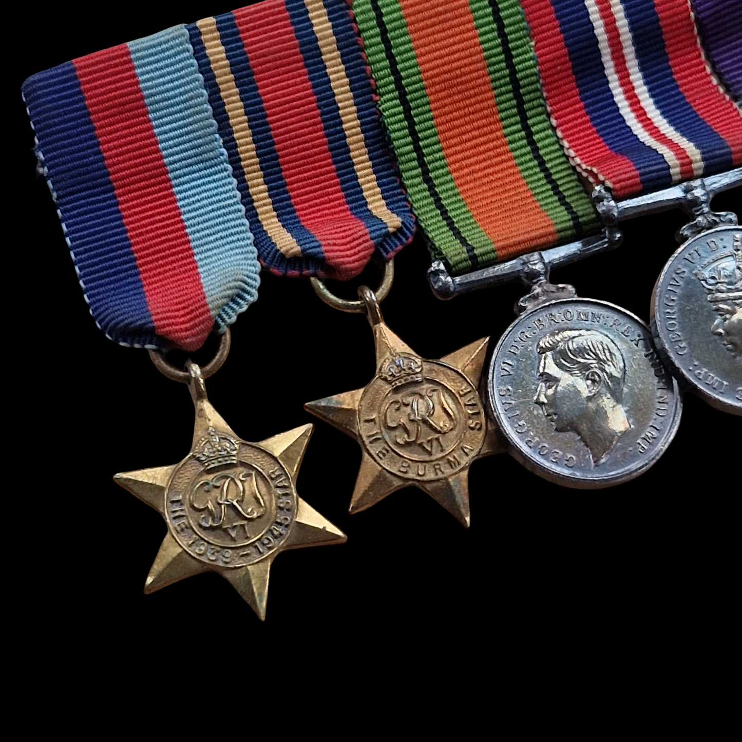 General Service Medal SOUTH EAST ASIA 1945-46 WW2 Miniature Medals Burma Star