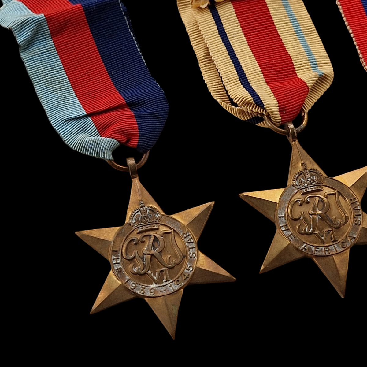 256 Field Coy. Royal Engineers Killed Tunisia 1943 WW2 Medal Group, Smethwick