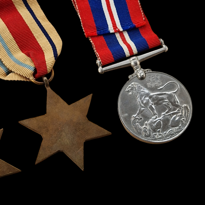 256 Field Coy. Royal Engineers Killed Tunisia 1943 WW2 Medal Group, Smethwick