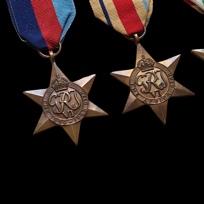 115th Light Anti-Aircraft Regiment Royal Artillery WW2 Medal Group Nuneaton
