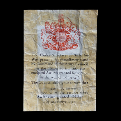 4th Queen’s Own Royal West Kent Regiment DIED POW TOBRUK 1942 WW2 Medals Fulham