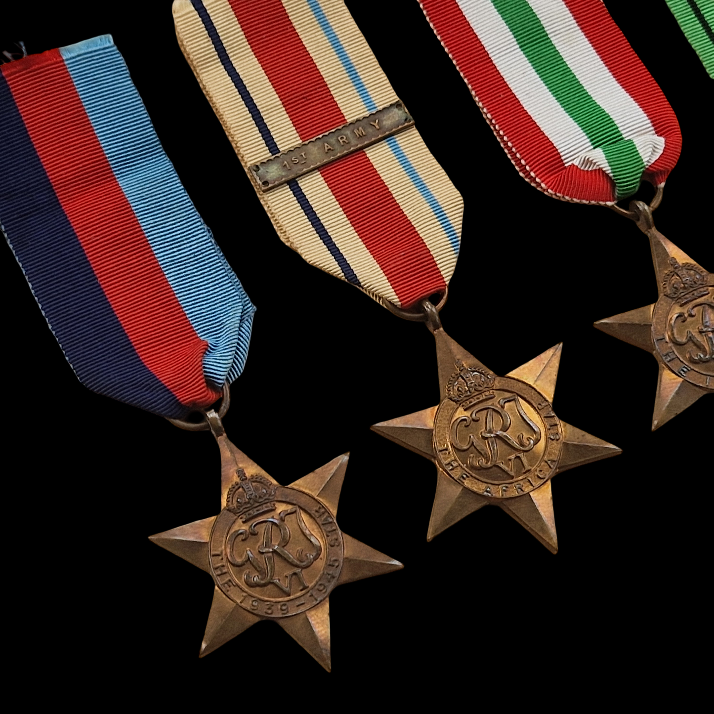 1st Reconnaissance Regiment WIA 1944 4th/7th Dragoon Guards WW2 Medals Sheffield