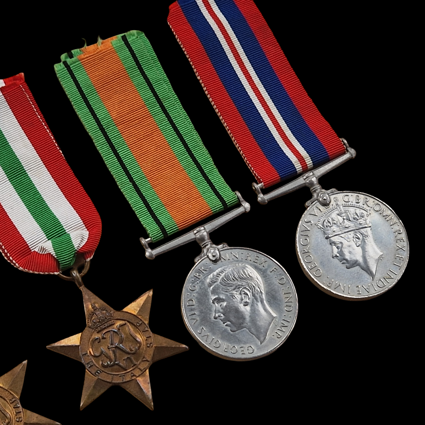 1st Reconnaissance Regiment WIA 1944 4th/7th Dragoon Guards WW2 Medals Sheffield