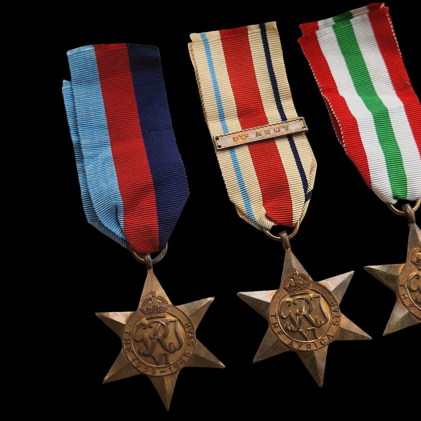 9th Queen’s Royal Lancers RAC WW2 Medal Group Saltaire Yorkshire North Africa