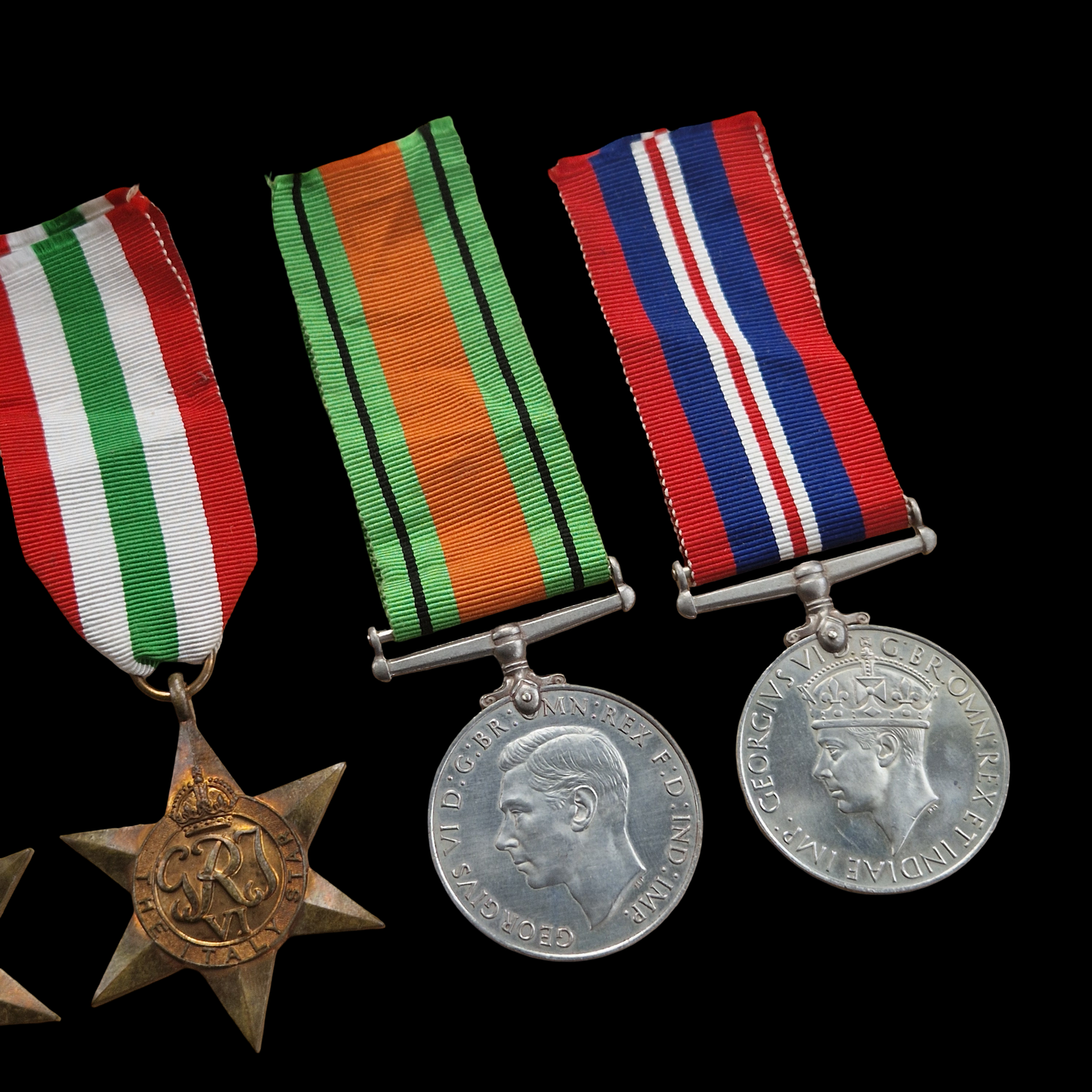 9th Queen’s Royal Lancers RAC WW2 Medal Group Saltaire Yorkshire North Africa