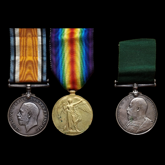 Royal Scots Fusiliers KIA 1917 WW1 Medals 4th Vol Bn Royal Scots VLSM Father Son
