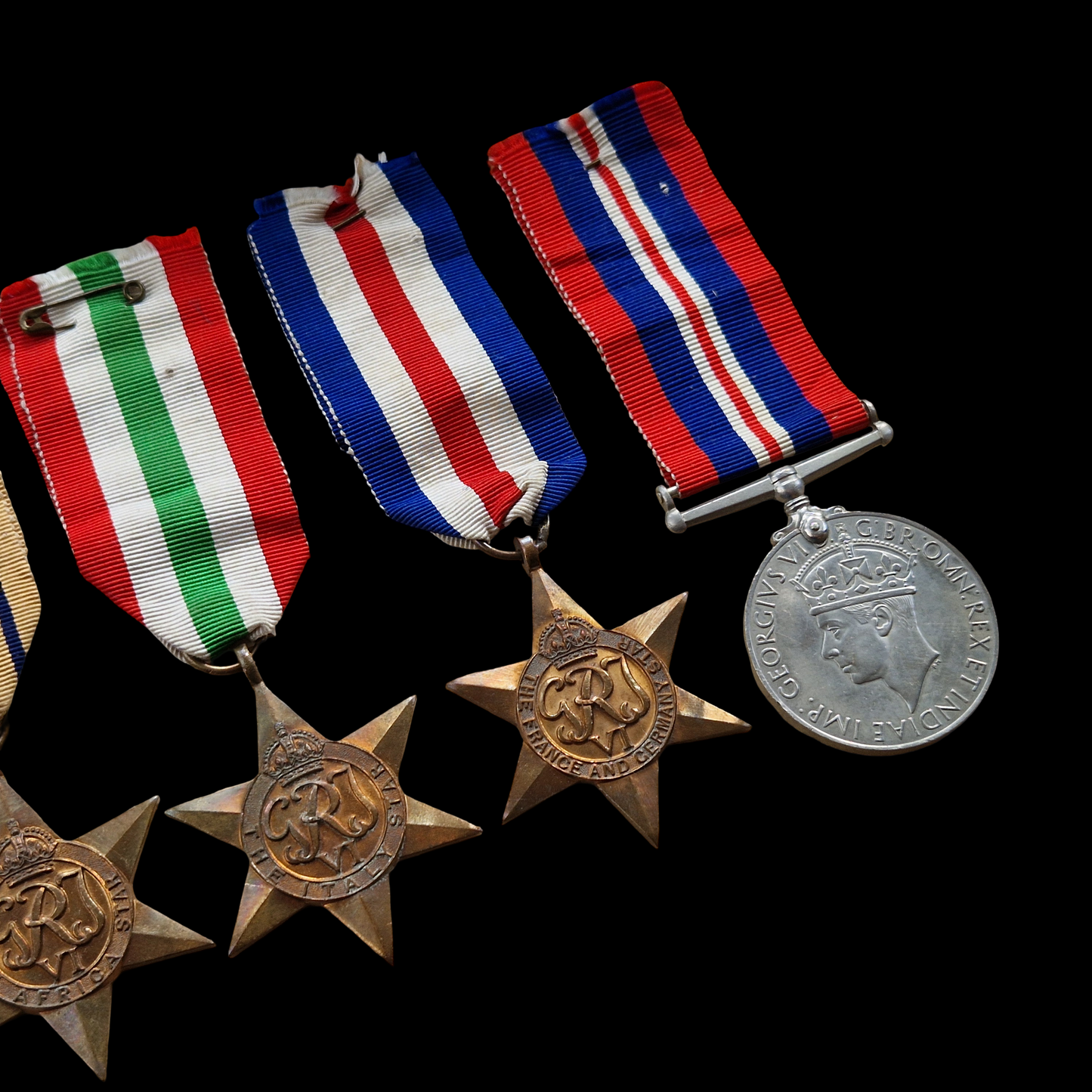 5th Divisional Royal Signals Regiment WW2 Medal Group Oldham Certificate BAOR