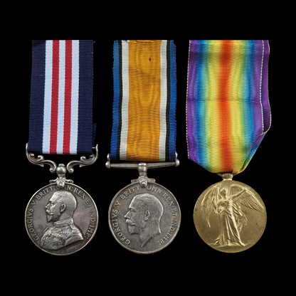 6th Seaforth Highlanders WW1 Military Medal Group DOW as POW Cambrai 1918 Elgin