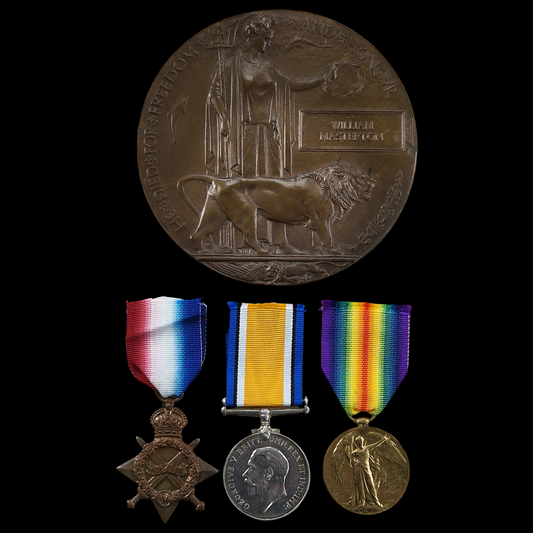 3rd Highland Field Ambulance RAMC attd 6th Black Watch KIA Ypres 1917 WW1 Medals