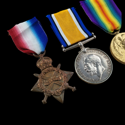 3rd Highland Field Ambulance RAMC attd 6th Black Watch KIA Ypres 1917 WW1 Medals