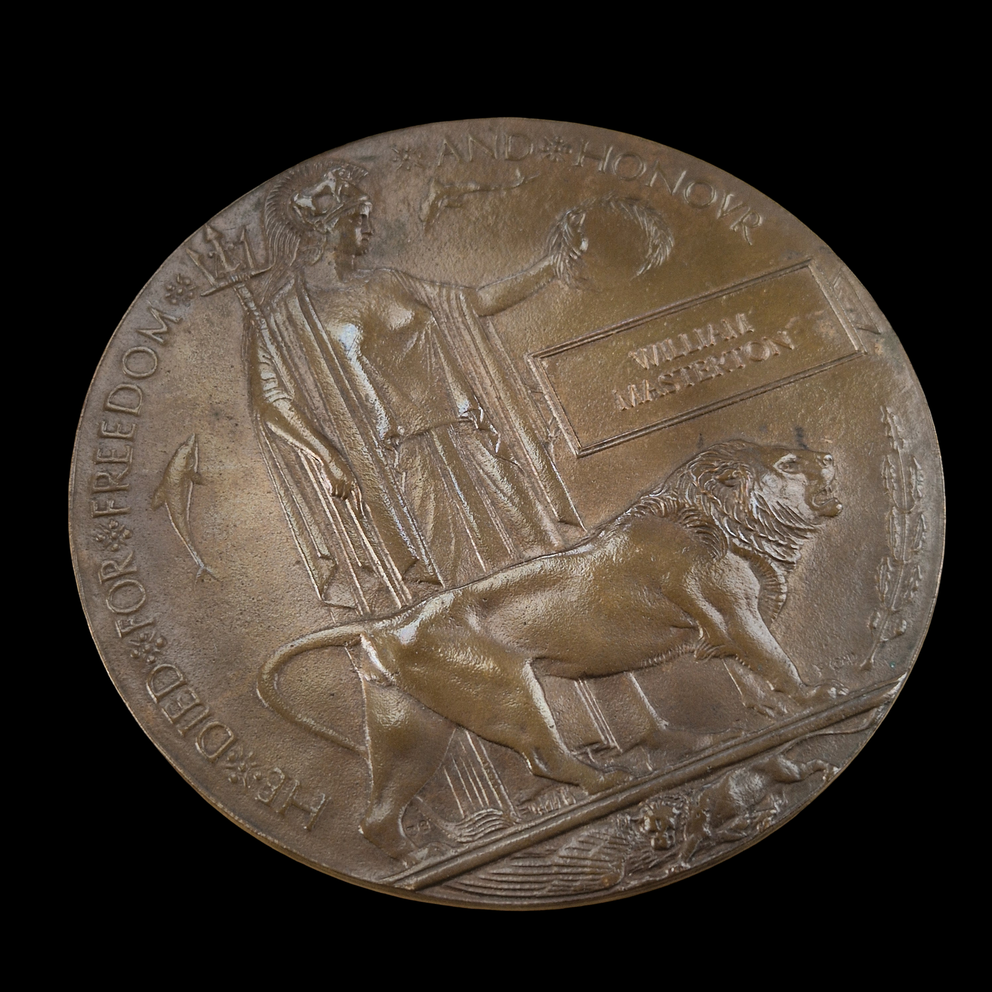 3rd Highland Field Ambulance RAMC attd 6th Black Watch KIA Ypres 1917 WW1 Medals