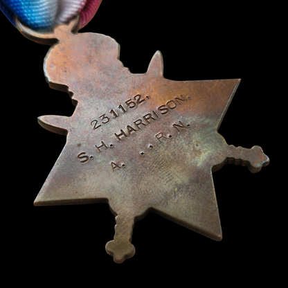 Royal Navy WW1 Medal Trio, served HMS Philomel Persian Gulf & Somaliland, London