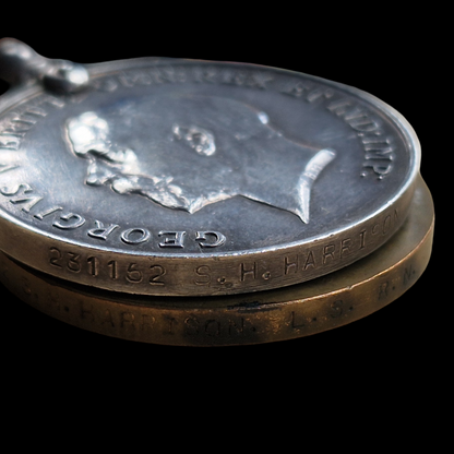 Royal Navy WW1 Medal Trio, served HMS Philomel Persian Gulf & Somaliland, London