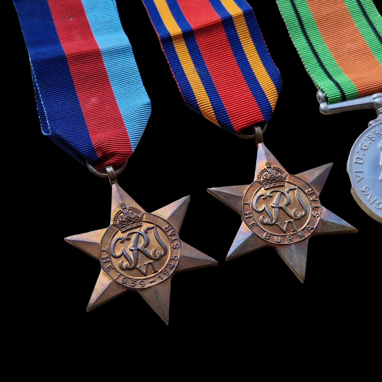 149th Regt Royal Armoured Corps WW2 Medal Group Lothians & Border Yeomanry Yorks