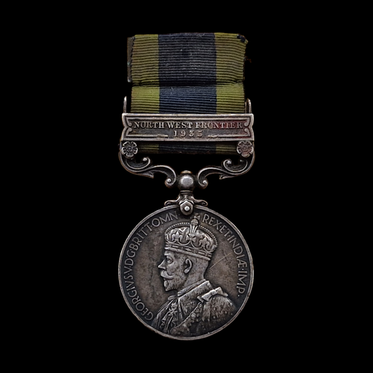 Highland Light Infantry IGS Medal NWF 1935 MIA France 1940 WW2 4th Black Watch