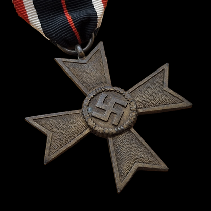 WW2 German War Merit Cross 2nd Class Without Swords – WWII Third Reich Medal