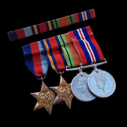 Captain Wounded France 1940 Specially Employed in India & Far-East WW2 Medals