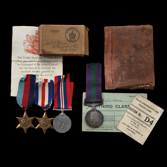 South East Asia 1945–46 GSM 656 Air Observation Post Sqn RAF WW2 Medals Brothers