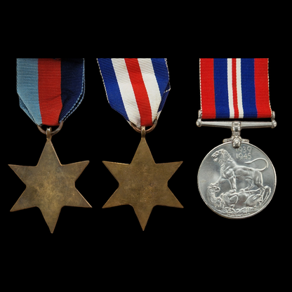 WW2 British France & Germany Star Medal Group of 3