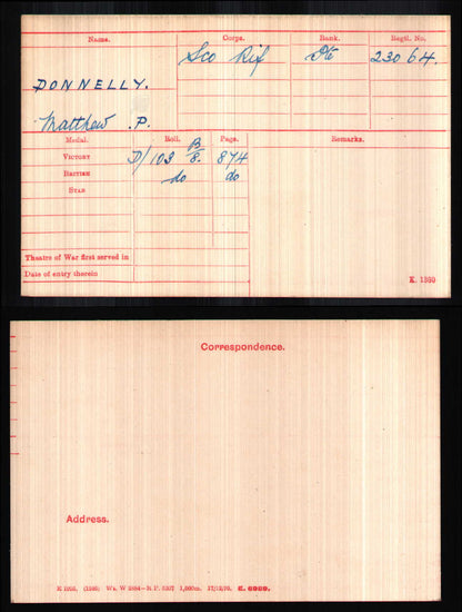 Scottish Rifles (Cameronians) - WW1 Military Medal Gallantry Group - From Paisley - Possibly POW