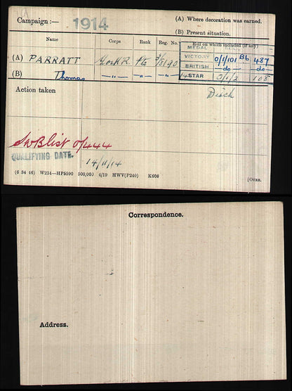 2nd Bn Yorkshire Regiment Wounded WW1 1914 Star Medal Trio Morley Yorkshire