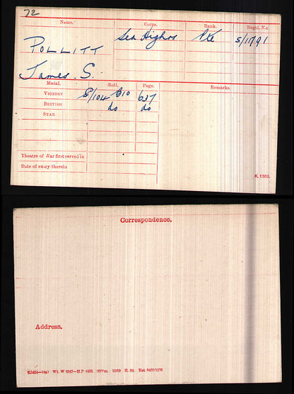 Seaforth Highlanders - POW Prisoner of War Delville Wood Somme 1916 - WW1 Medal Pair - Pendleton