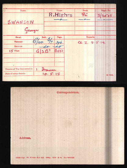 Black Watch (Royal Highlanders) - WW1 Medal Trio and Soldier's Pocket Bible