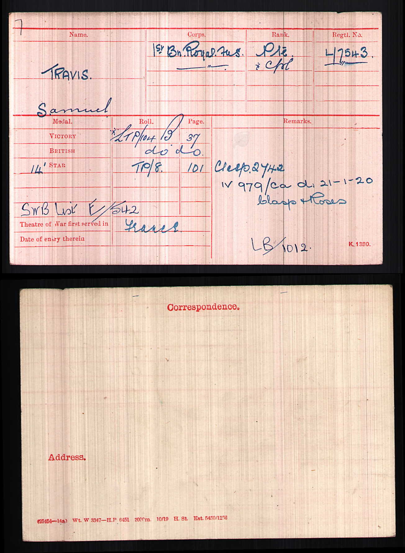 1st Royal Fusiliers (London Regiment) x2 WIA 1914, 1916 Medal Trio WW1 1914 Star