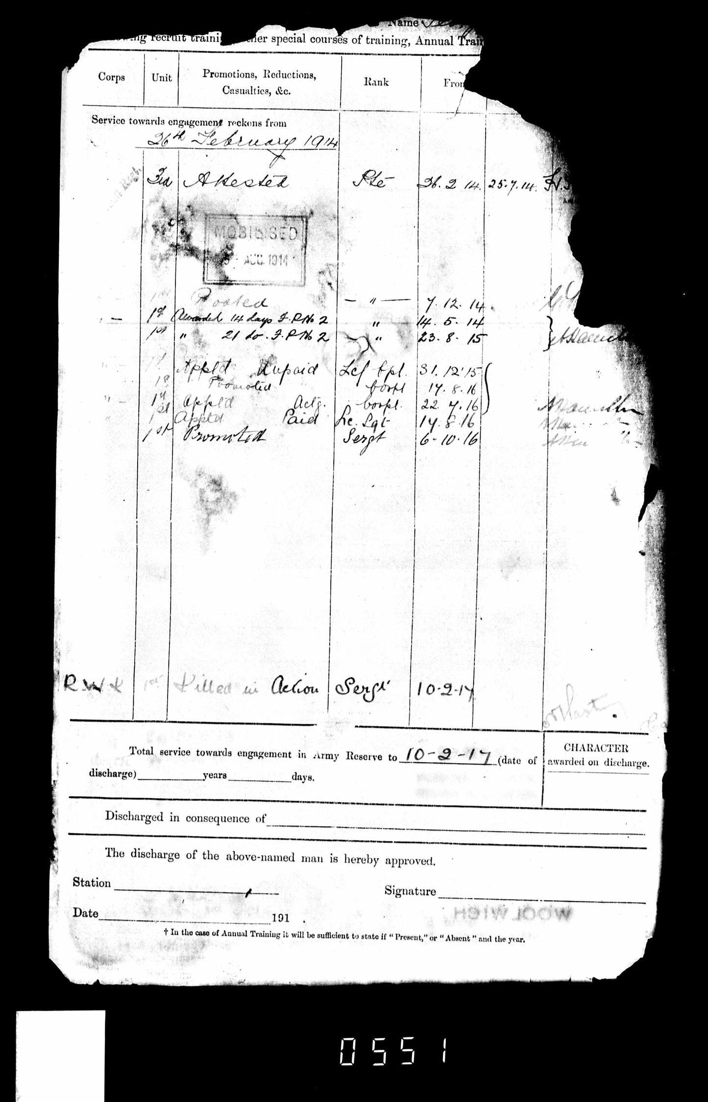 Queen's Own Royal West Kent Regiment Sgt KIA TRENCH RAID 1917 Posthumous MiD WW1 Medal Trio