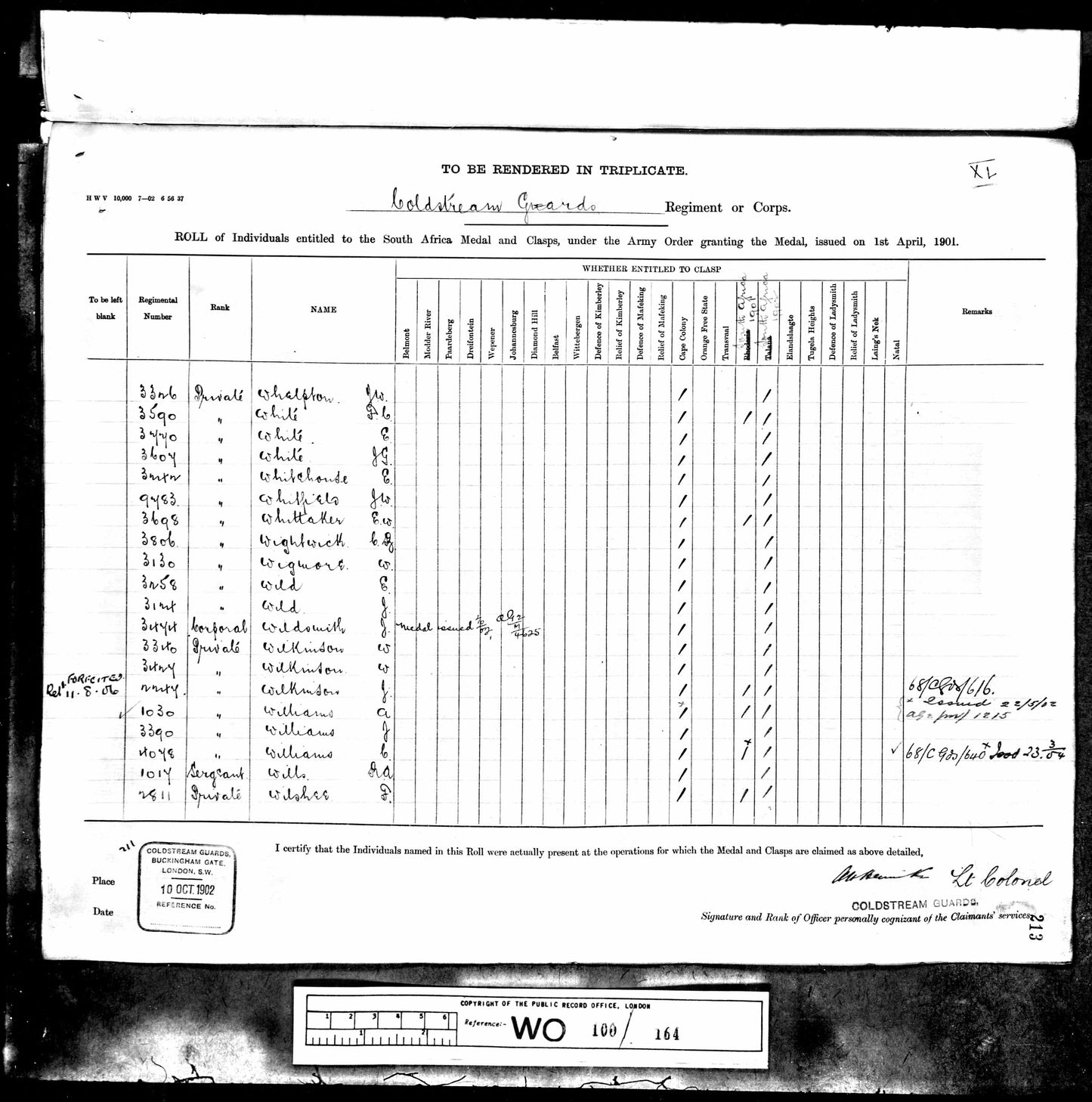 Coldstream Guards Boer War WW1 Medal Group LSGC Mentioned for Valuable Service from Aston