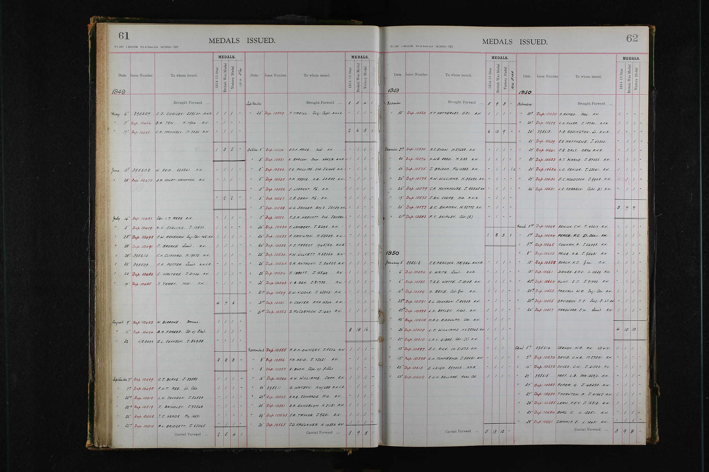 Royal Navy - HMS Comorin 1941 Survivor - WW1 and WW2 Long Service Medal Group - Bognor