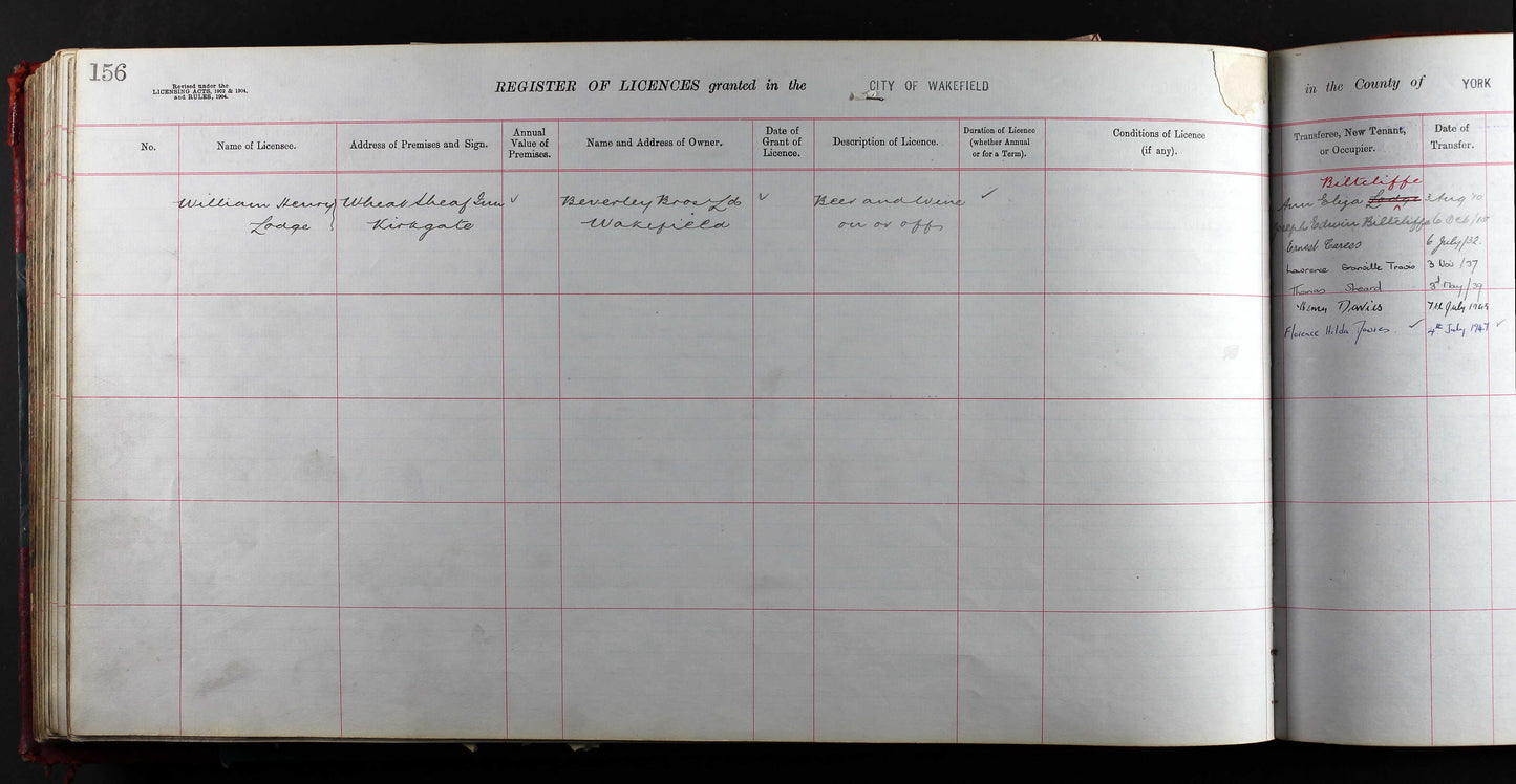 4th King’s Own Yorkshire Light Infantry WW1 Medal Trio from Wakefield Yorkshire