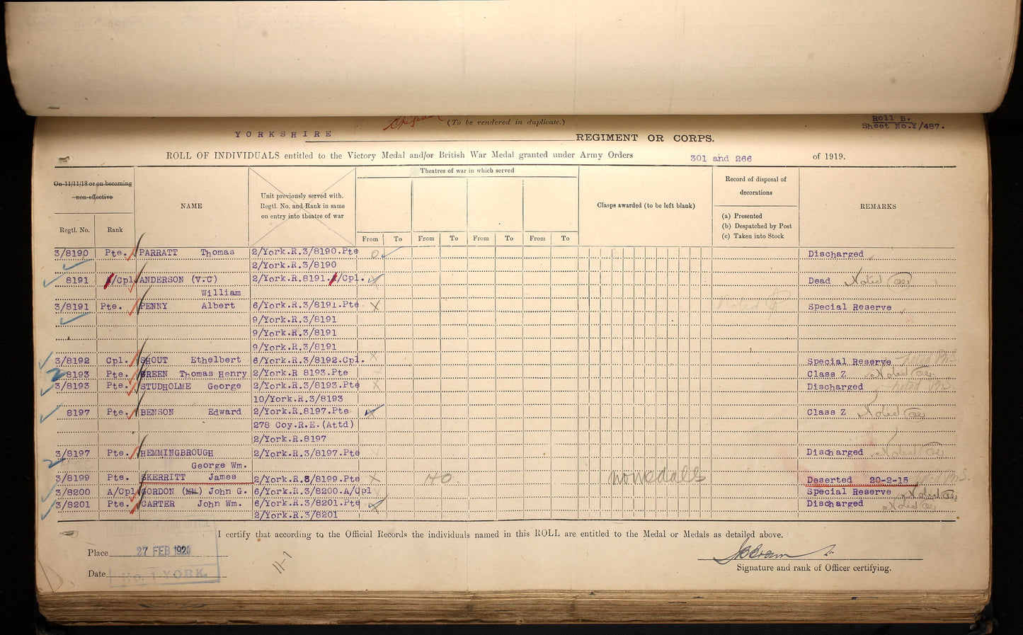 2nd Bn Yorkshire Regiment Wounded WW1 1914 Star Medal Trio Morley Yorkshire