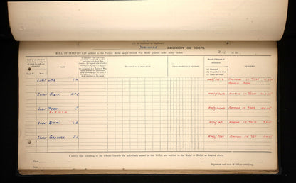 Yorkshire Regiment Officer - Killed in Action Ypres 1917 - Attd RE - WW1 Victory Medal - From Bradford