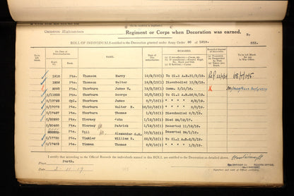 4th Cameron Highlanders x5 WIA 1914-15 Star Medal WW1 LSGC 1936 Inverness