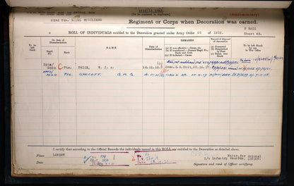 23rd Sportsman's Bn. Royal Fusiliers - WW1 1914-15 Star Medal - Cousin of Lord Roberts - London