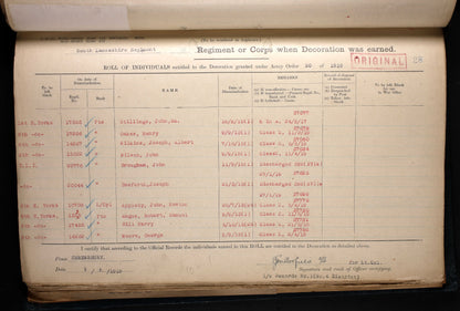 15th Durham Light Infantry - Wounded in Action - WW1 Medal Trio - South Lancashire Regt - Rowlands Gill