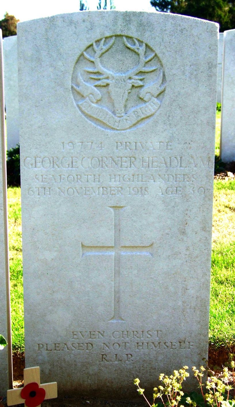 Seaforth Highlanders Died 6 Nov 1918 WW1 Medal Pair York Regt Whitby, Yorkshire