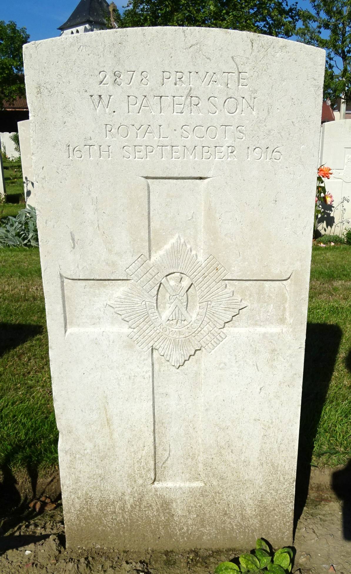 5th Bn. Royal Scots – Died of Wounds in Bombing Trench Raid 1916 – WW1 Medal Pair – From Bourtie, Inverurie