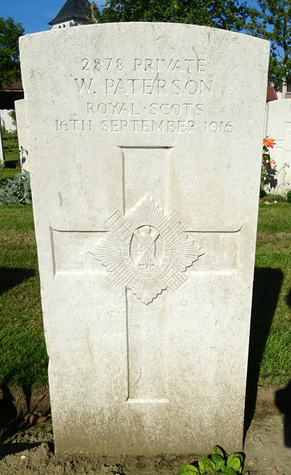 5th Bn. Royal Scots – Died of Wounds in Bombing Trench Raid 1916 – WW1 Medal Pair – From Bourtie, Inverurie