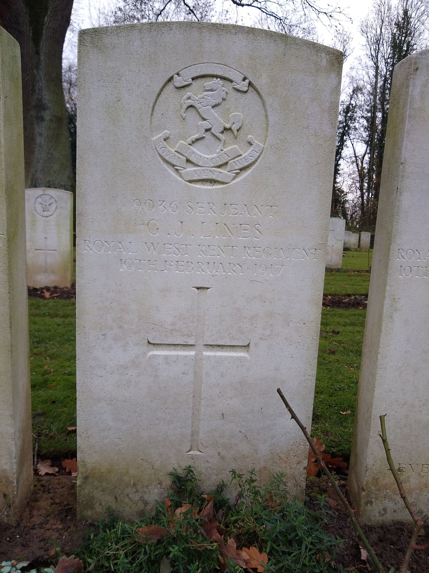 Queen's Own Royal West Kent Regiment Sgt KIA TRENCH RAID 1917 Posthumous MiD WW1 Medal Trio